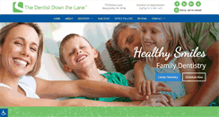 Desktop Screenshot of dentistdownthelane.com